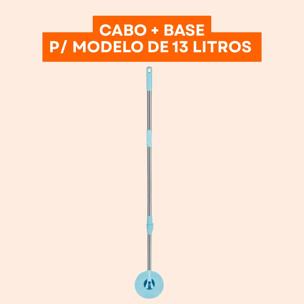 Cabo de Reposição para Mop Limpeza Prática Mor - Aço Articulável - (Exceto Pocket)