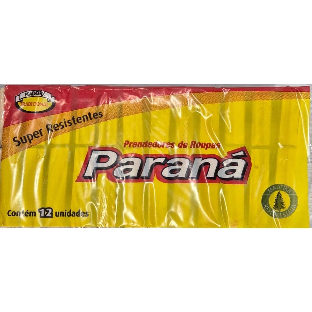 Prendedor Roupa Madeira Reforçado Super Resistente 12/60/120 Unidades