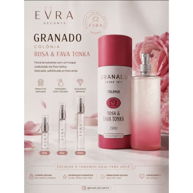 GRANADO ROSA & FAVA TONKA
