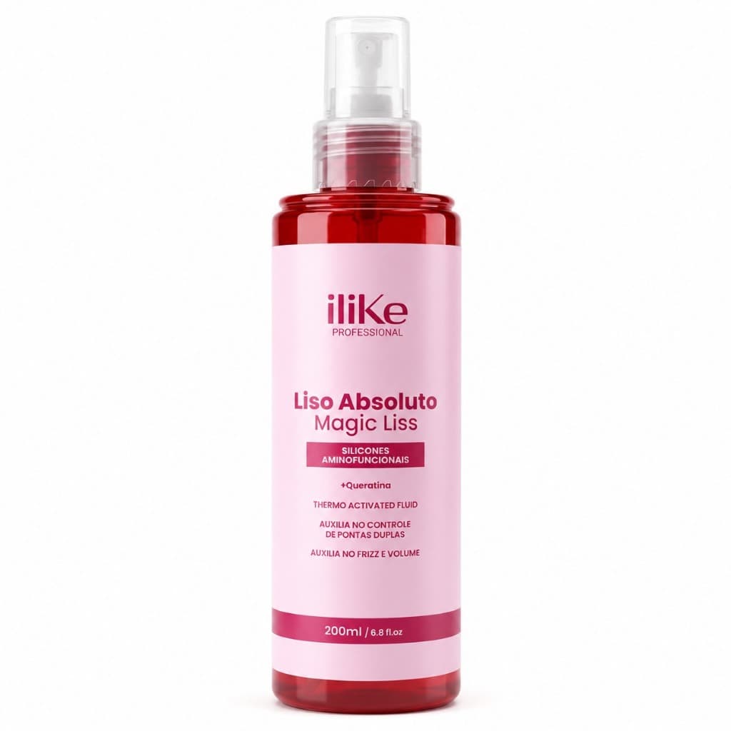 iLike Professional Liso Absoluto - Fluído Termoativado Magic Liss 200ml