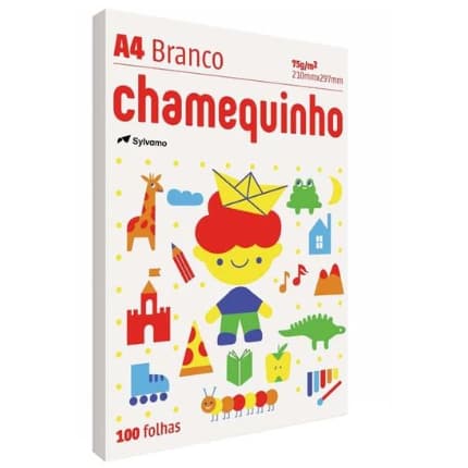 Papel Sulfite A4 Branco 75g/m² Chamex - Ideal para Atividades Escolares e Impressoras