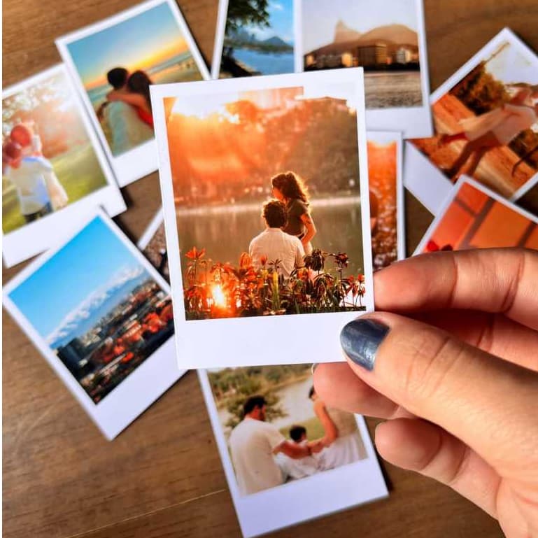 15 Fotos Mini 5x7 Personalizadas Revelação Fotos Estilo Presente Alta Qualidade