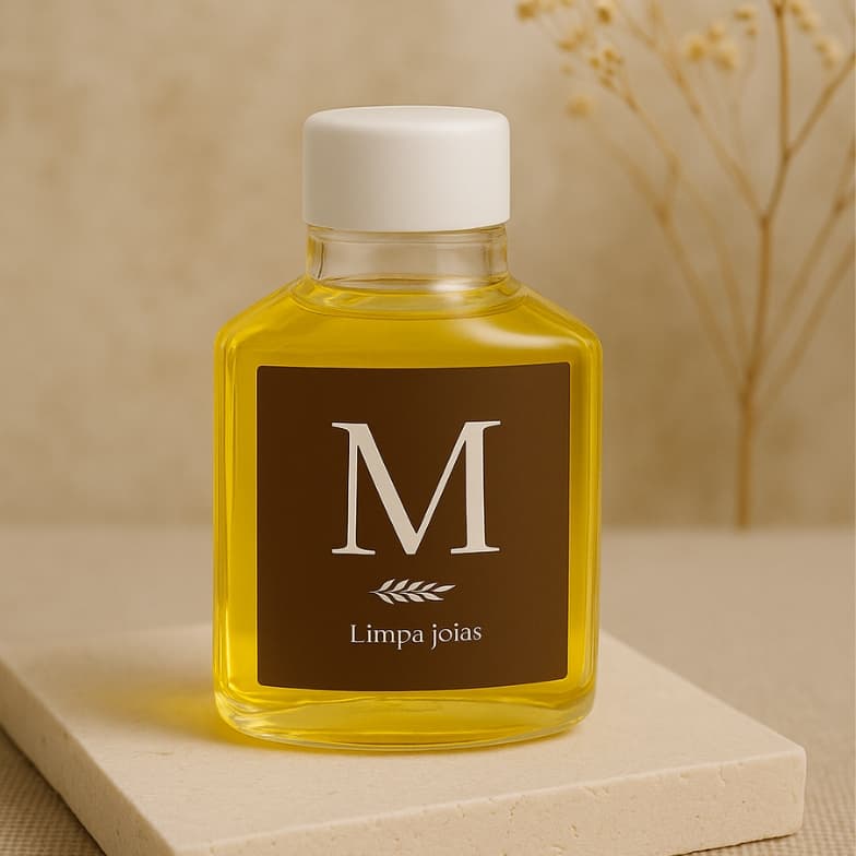Limpa Joias Premium 40ml – Rejuvenesce e Recupera o Brilho das Suas Joias e Semijoias