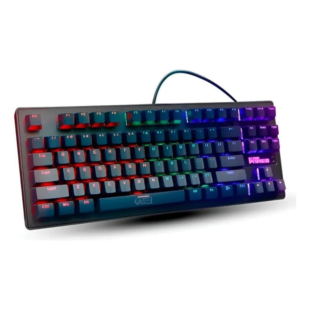 Teclado Mecânico Rgb Flakes Power Gamer Hyper Anti Ghosting