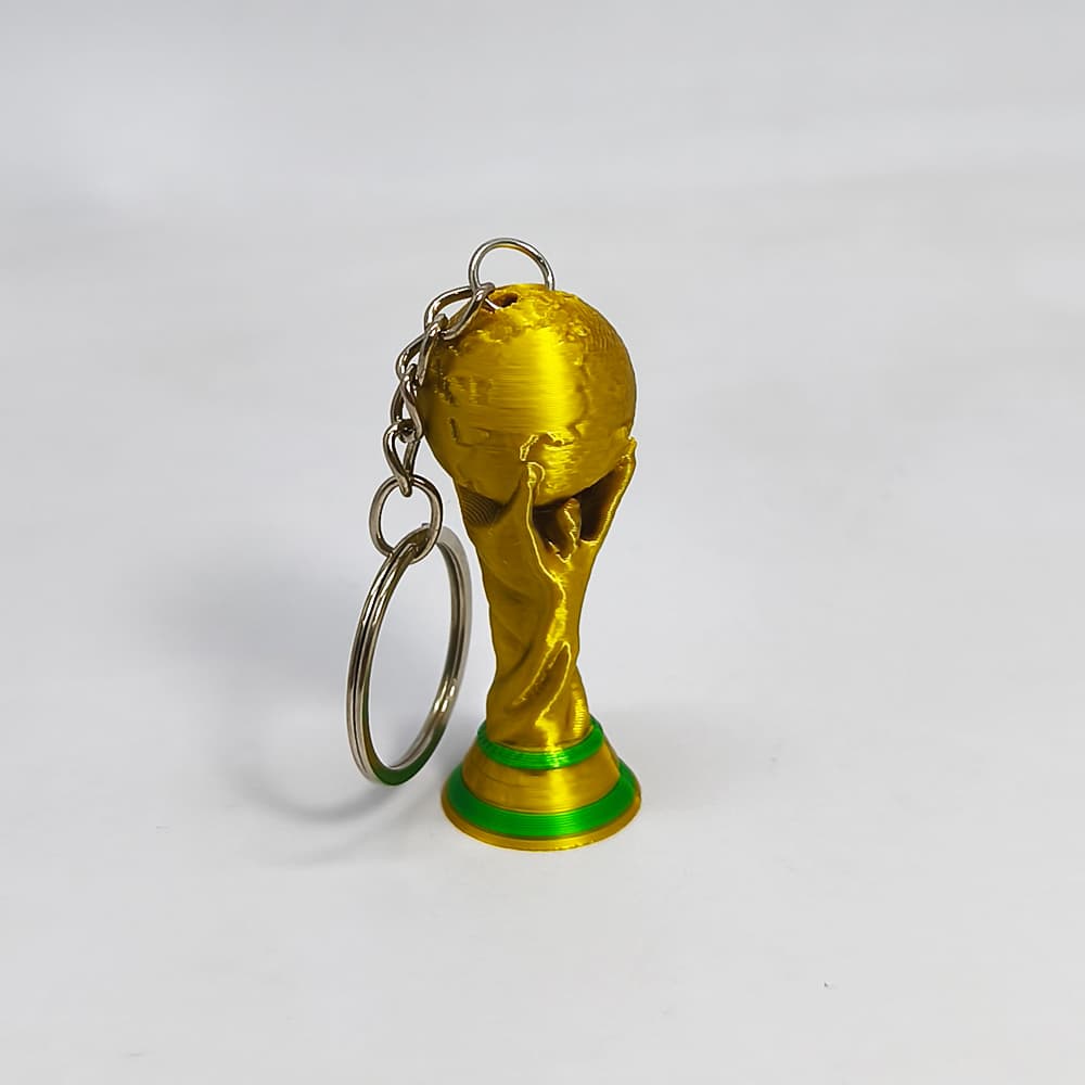 KIT 20 CHAVEIROS 3D TROFEU TAÇA COPA DO MUNDO FUTEBOL 2026 BRASIL