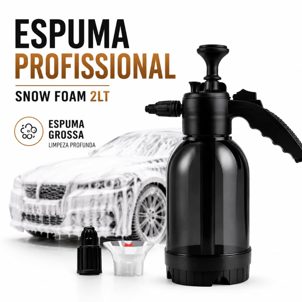 Espuma Lava Carros Pulverizador Alta Pressão Snow Foam 2lt