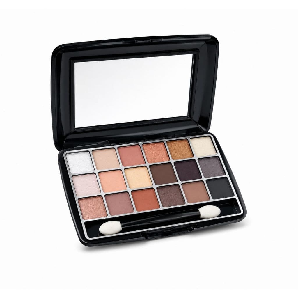 Paleta Miss France de Sombra com 18 cores.
