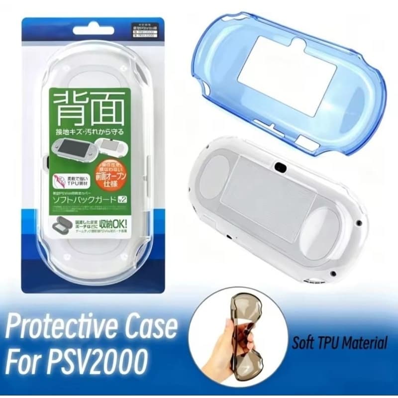 Capa em silicone Tpu Macio Premium Gametech, para PS VITA Slim 2000