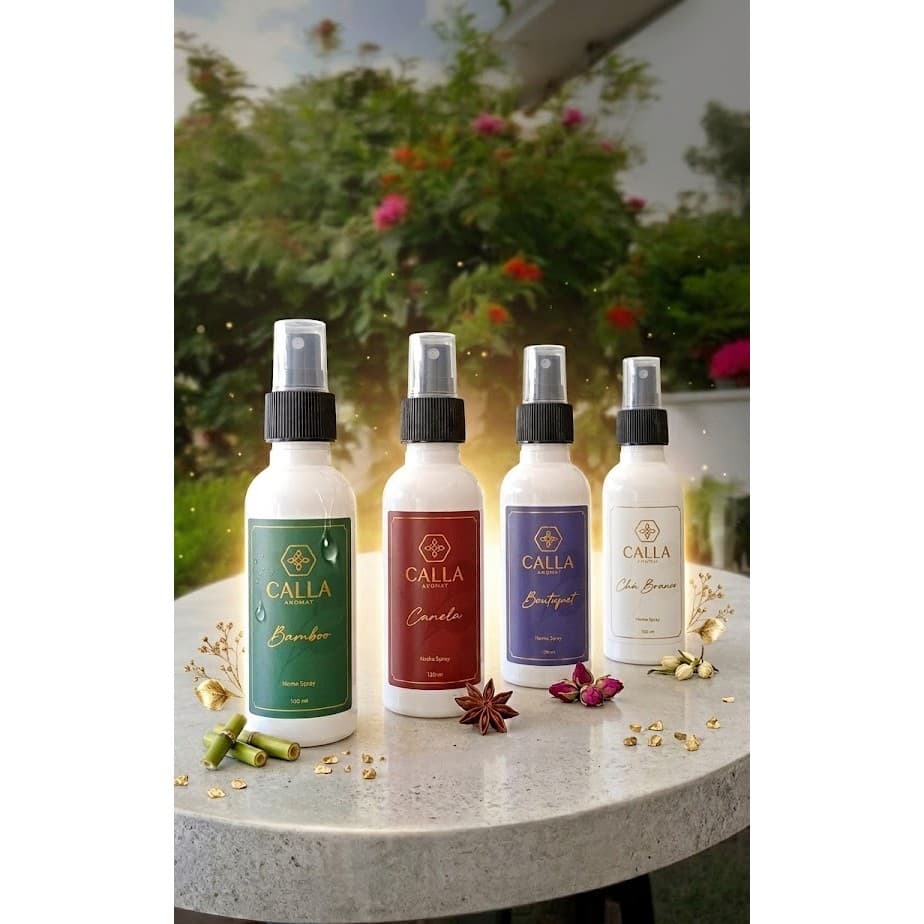 Home Spray 120ml Inspirado em Boutiques Famosas – Aromatizador de Ambiente para Casa e Escritório