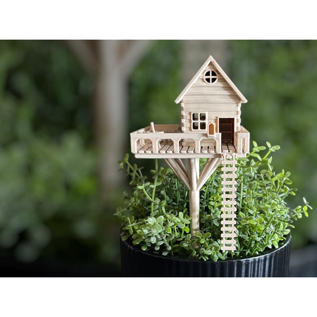 Mini Casa Decorativa - Plantas/Aquario
