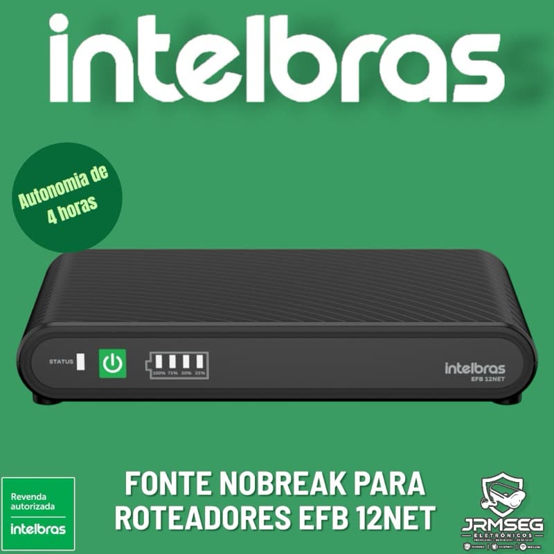 EFB 12NET Fonte Nobreak para Roteadores Intelbras
