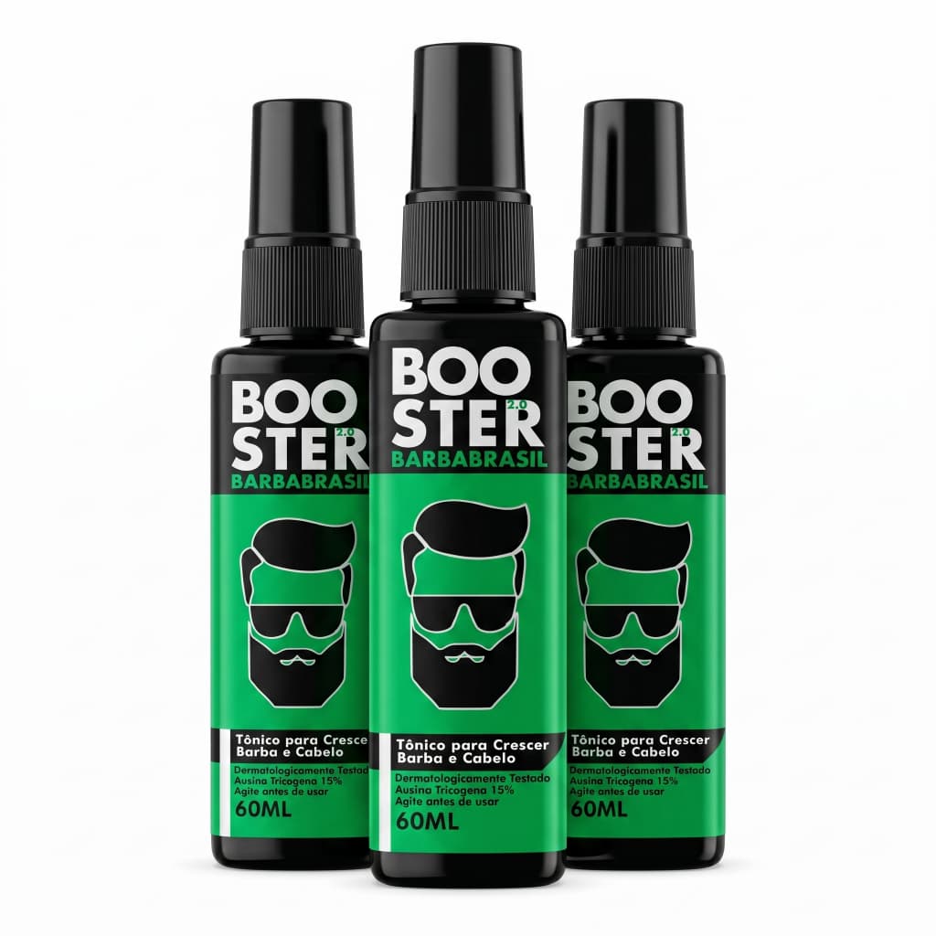 Booster 2.0 Triplo - Barba Brasil - Tonico (6 meses)