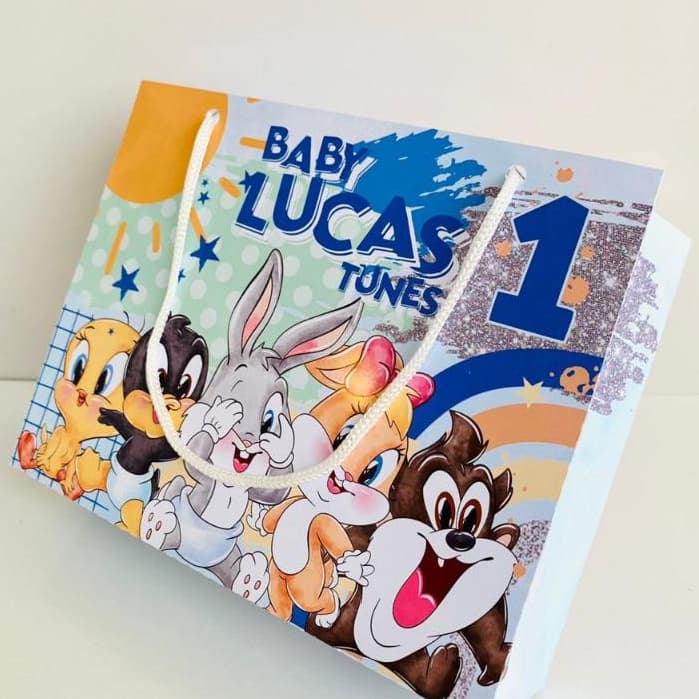 Sacola Personalizada Looney Tunes com Impressão de Alta Qualidade