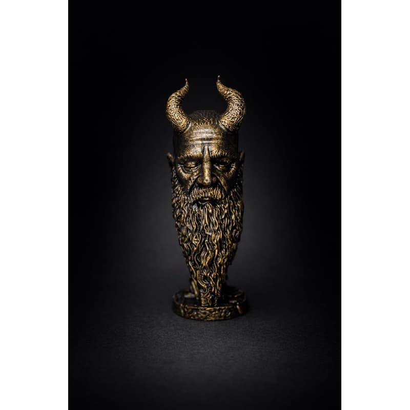 Busto Mimir God of War Premium Impresso em 3D | Colecionável