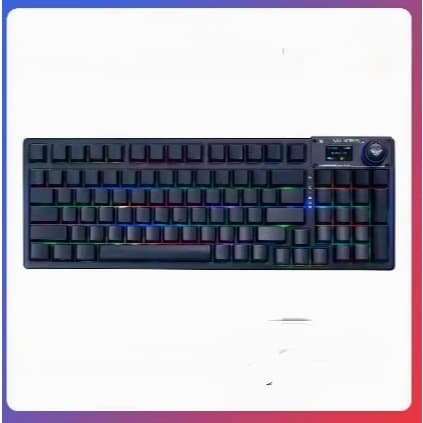 ⌨️ Teclado Gamer 98 Teclas RGB Wireless Bluetooth Hot Swap Knob
