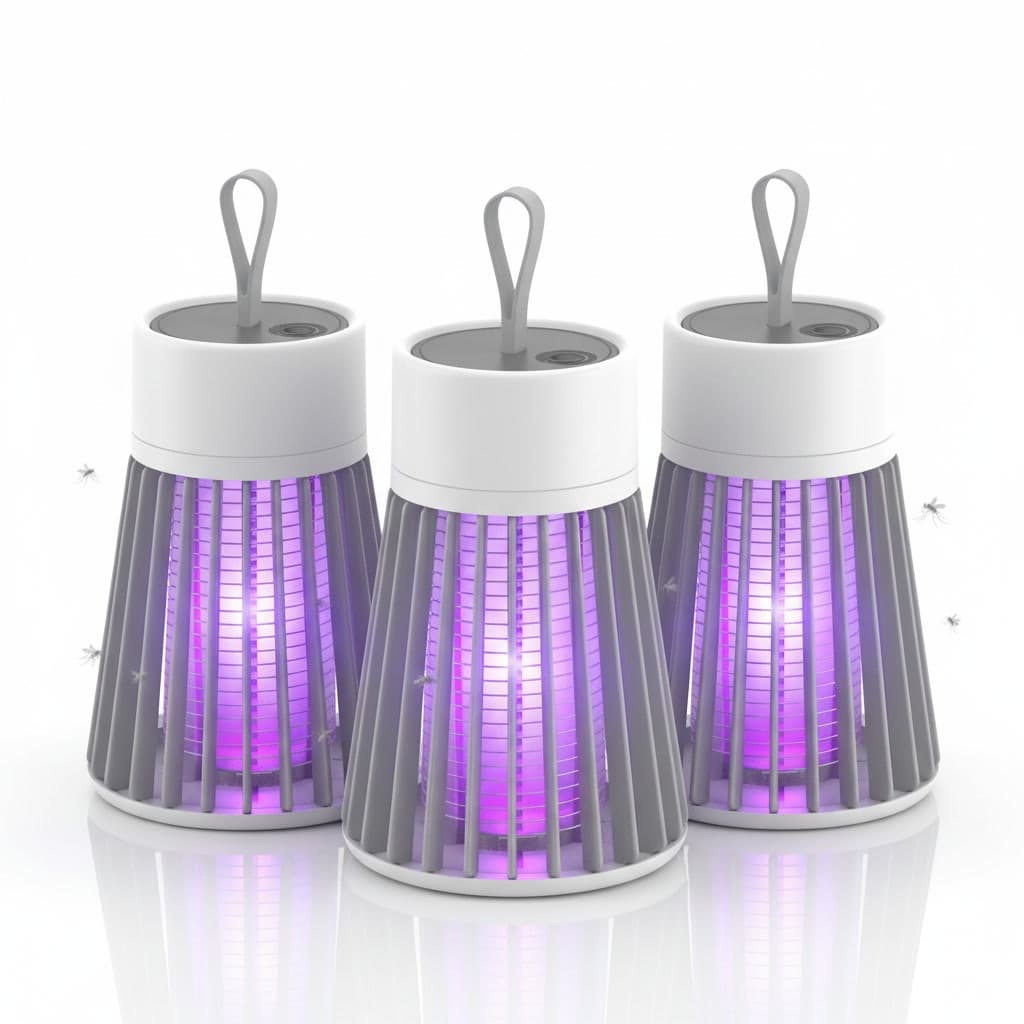 Kit 3 Luminária Anti-Mosquito Elétrica UV USB – OFFERS MAGIC
