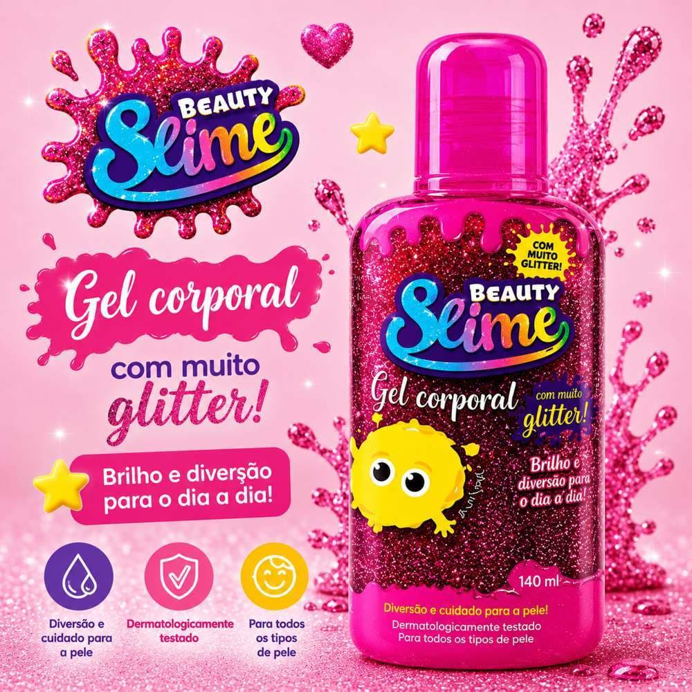 GEL ILUMINADOR CORPORAL INFANTIL  - 140 ML