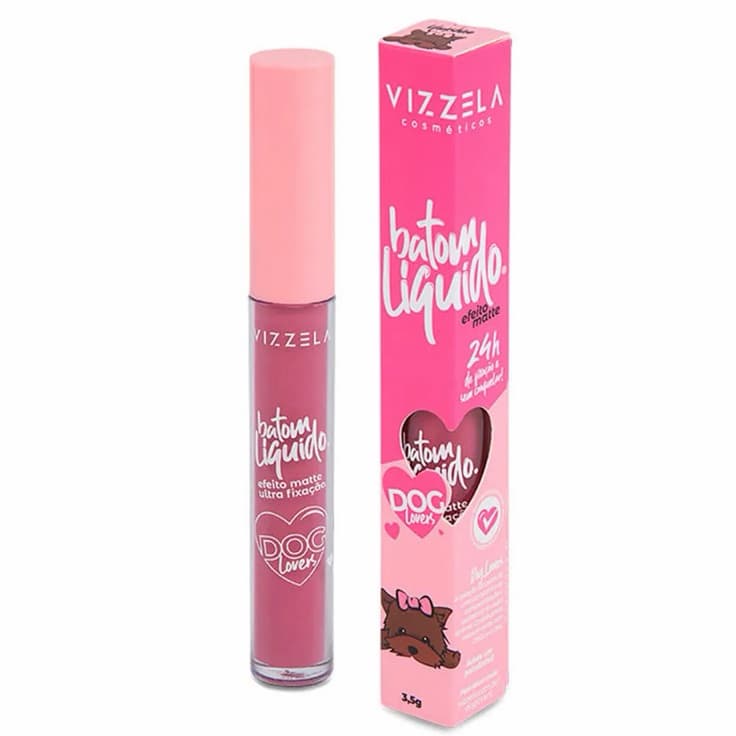 Batom Liquido Dog Lovers Vizzela