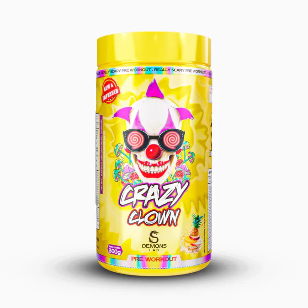 Pré Treino Crazy Clown 300g - Demons Lab -Lançamento