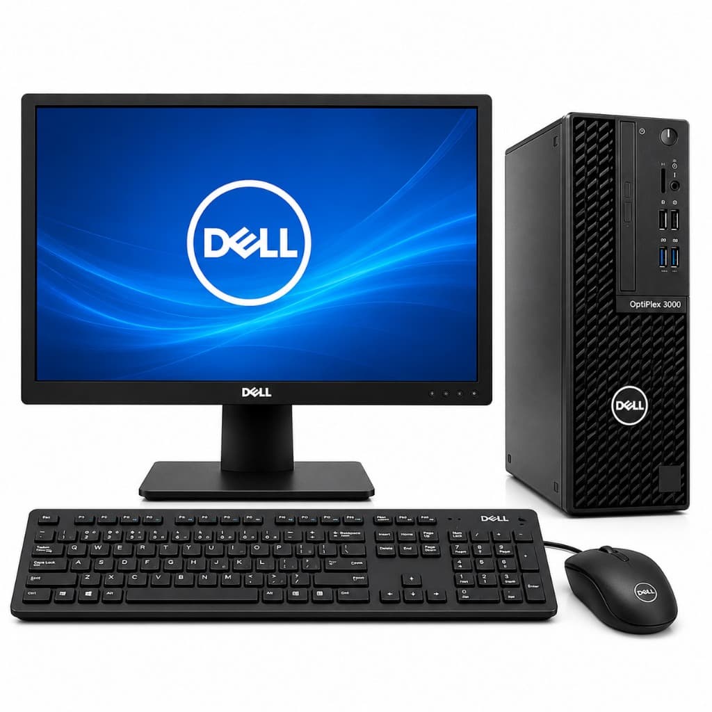 Kit Dell Completo PC i3 12ª 8GB SSD Monitor 19 Polegadas