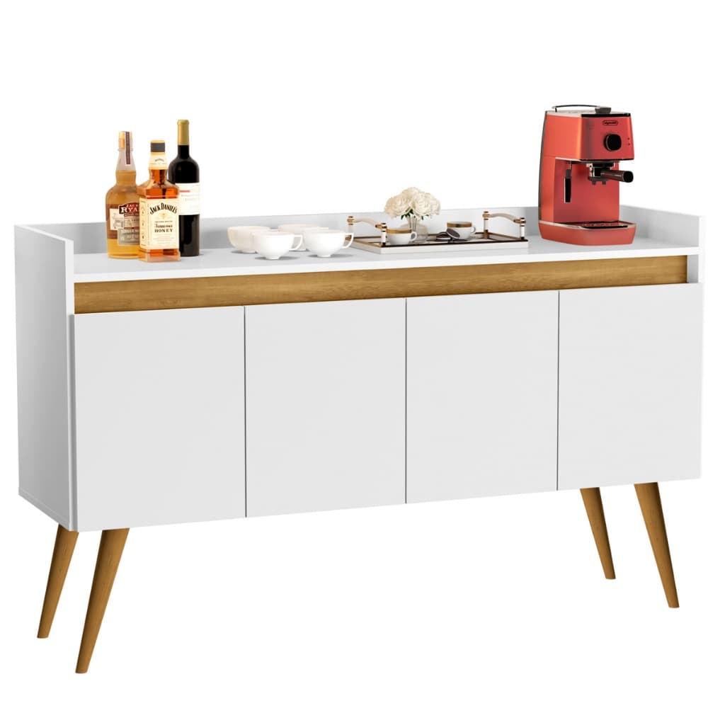 Aparador Buffet Rack Sala D Estar Café Armário Cozinha Prateleira Interna Veneza 2,3,4 Portas Outlet