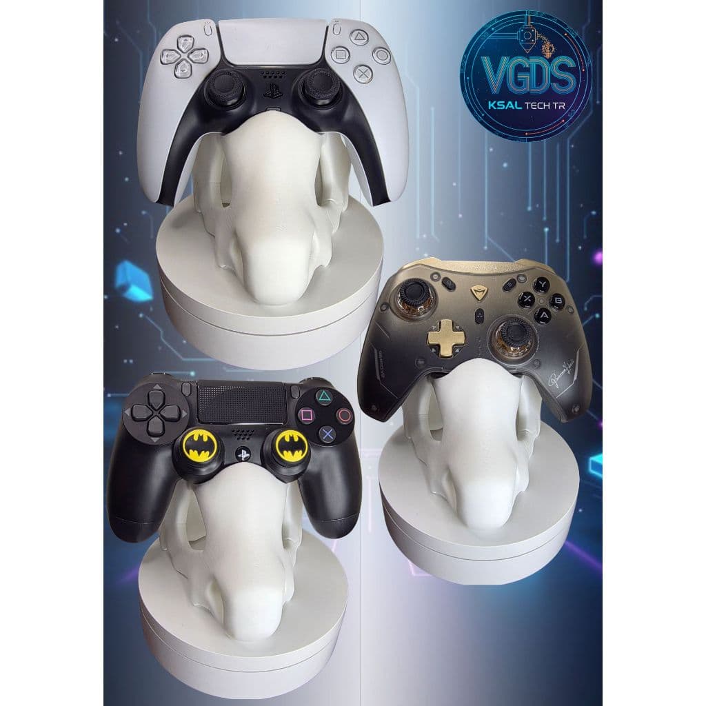 Suporte para controle Cranio Cubone Pokemon - Para Ps4 Xbox Ps5 e PC - Manete Gamepad