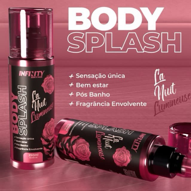 Body Splash Feminino Pós-Banho La Nuit Lumineuse – Infinity Looks Hair (250ml) - ENVIO IMEDIATO