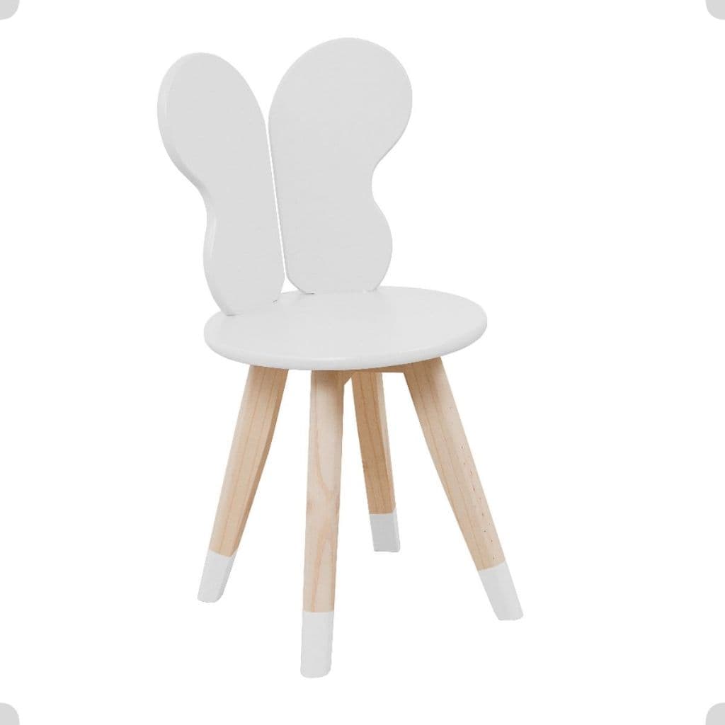 Cadeira Colore Borboleta Infantil Luxo Qualidade Premium Leve Externa Brinquedotecas Creches Quartos