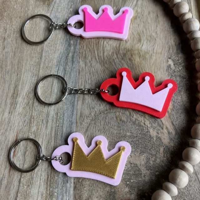 Kit Chaveiro Coroa Princesa | Lembrancinha Infantil e Festas