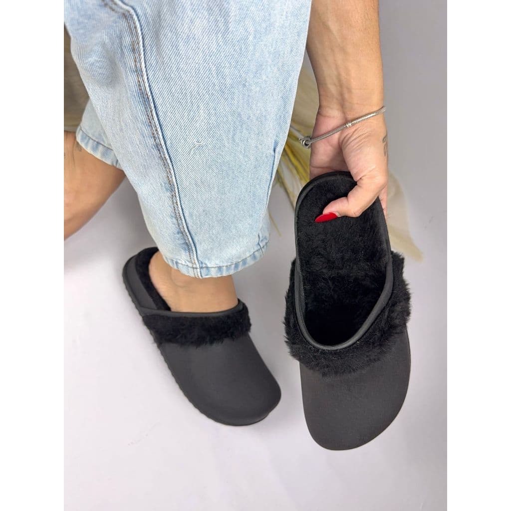 Babuche Pantufa Inverno Feminino Confortável