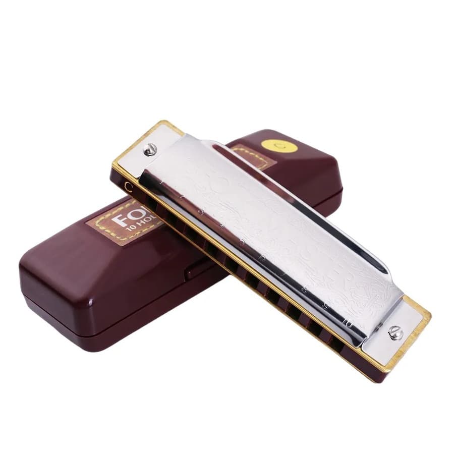 Harmonica Gaita De Boca Suzuki Folk Master Diatonica Do( C )