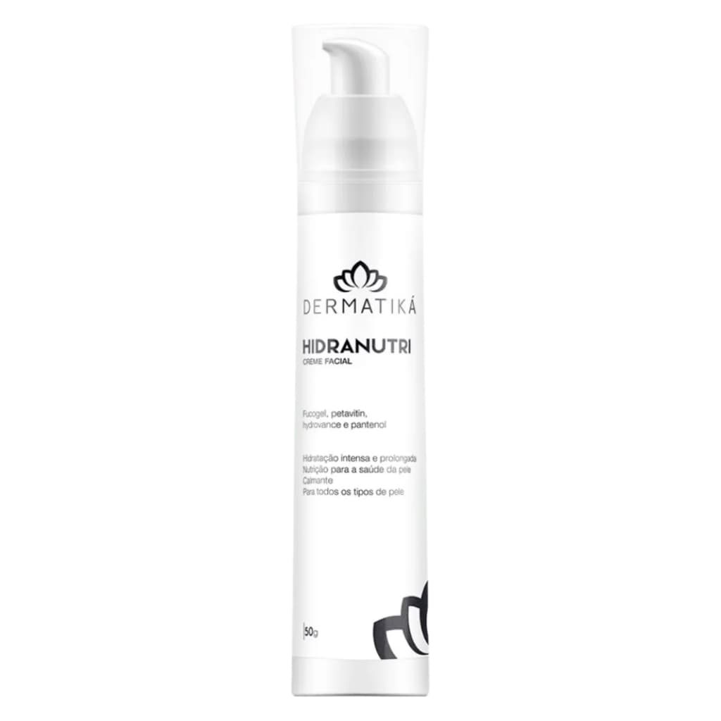 Hidranutri 50g Creme Hidratante Facial 72h Nutrição e Hidratação Profunda Para Todos os Tipos de Pele
