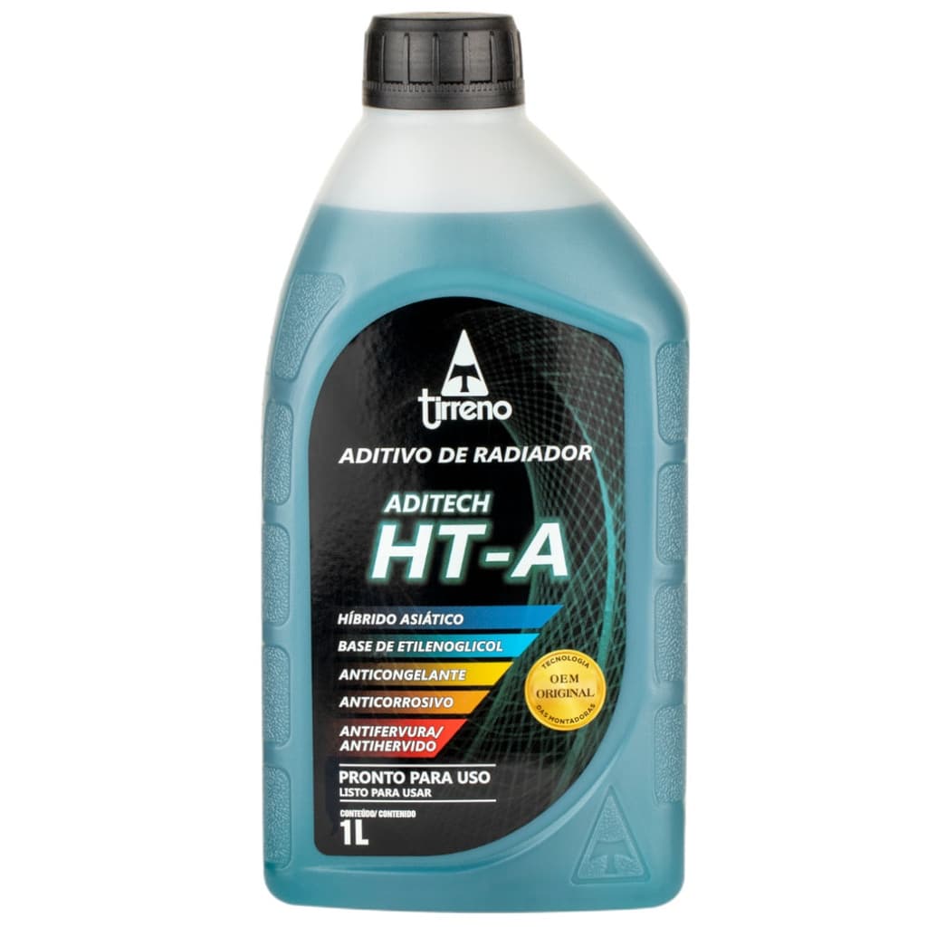 Aditivo Radiador Pronto Uso Azul Tirreno Ht-a 1l Hyundai Nissan Kia Subaru