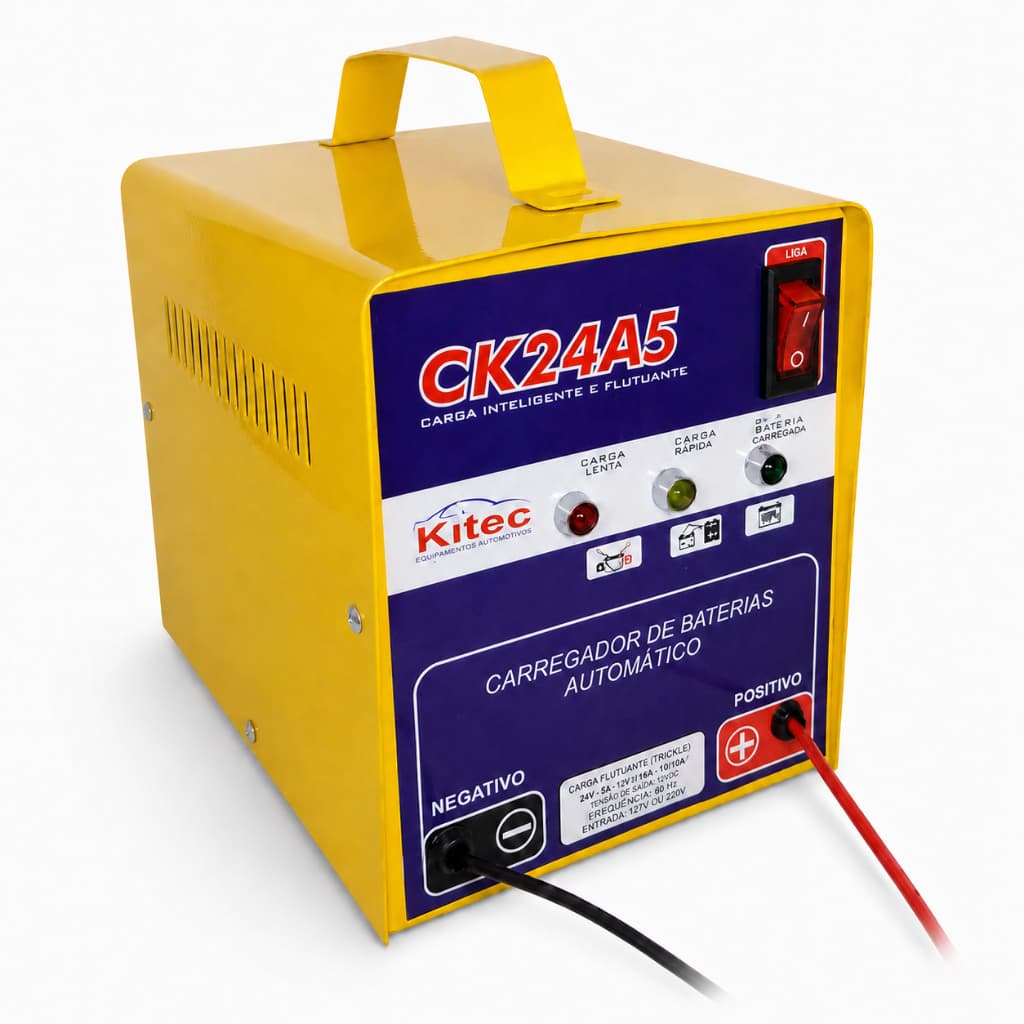 Carregador De Bateria 12v/24v 5a CK24A5