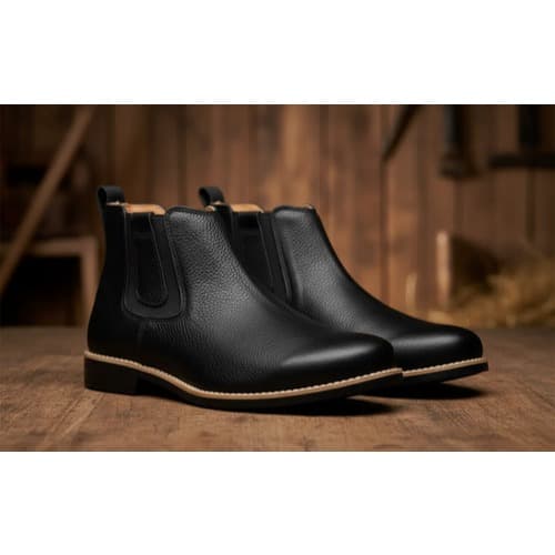BOTA MASCULINO  COURO LEGITIMO CONFORTAVEL PANTANEIRO