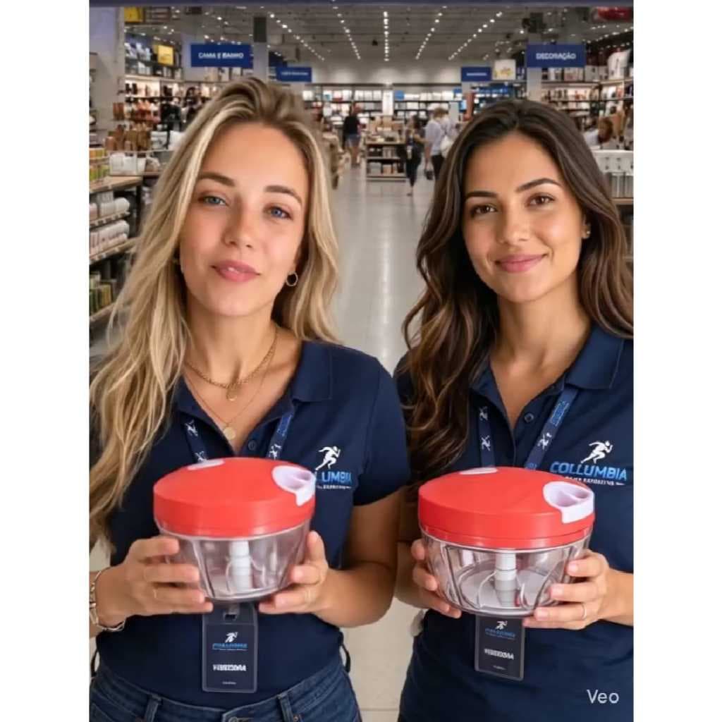 TRITURADOR E PROCESSADOR DE ALIMENTOS MANUAL PORTATIL