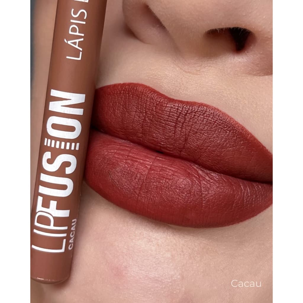 Lápis Labial Lip Fusion Dia a Dia Mahav Matte Alta Fixação