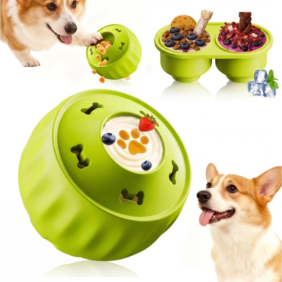 Brinquedo Comedouro Da Pet Games Pet Ball Para Cão Usar Com Ração E Petiscos