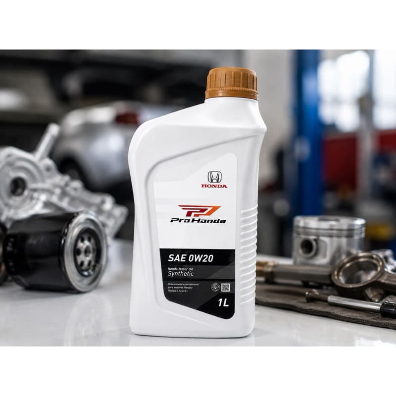 1 LITRO DE ÓLEO ORIGINAL HONDA 0W20 SINTÉTICO
