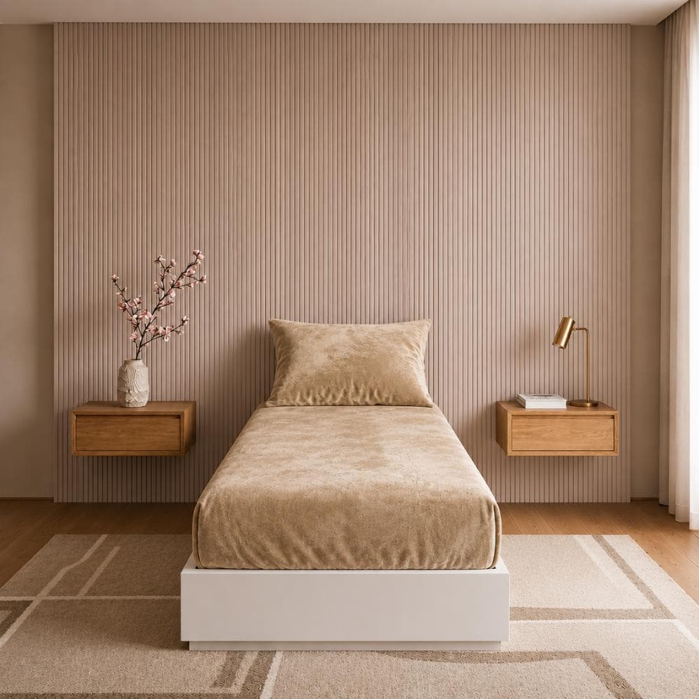 Lençol Solteiro Soft Plush 2 Peças Aveludado Com Elástico Conforto Extra