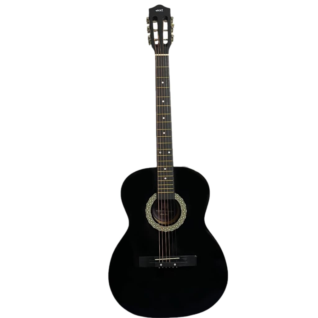 Violão Acústico de Aço Clássico Preto 39A-BKA Estudante/Iniciante - Selecione os acessórios