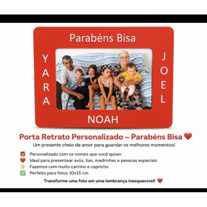 porta retrato personalizado
