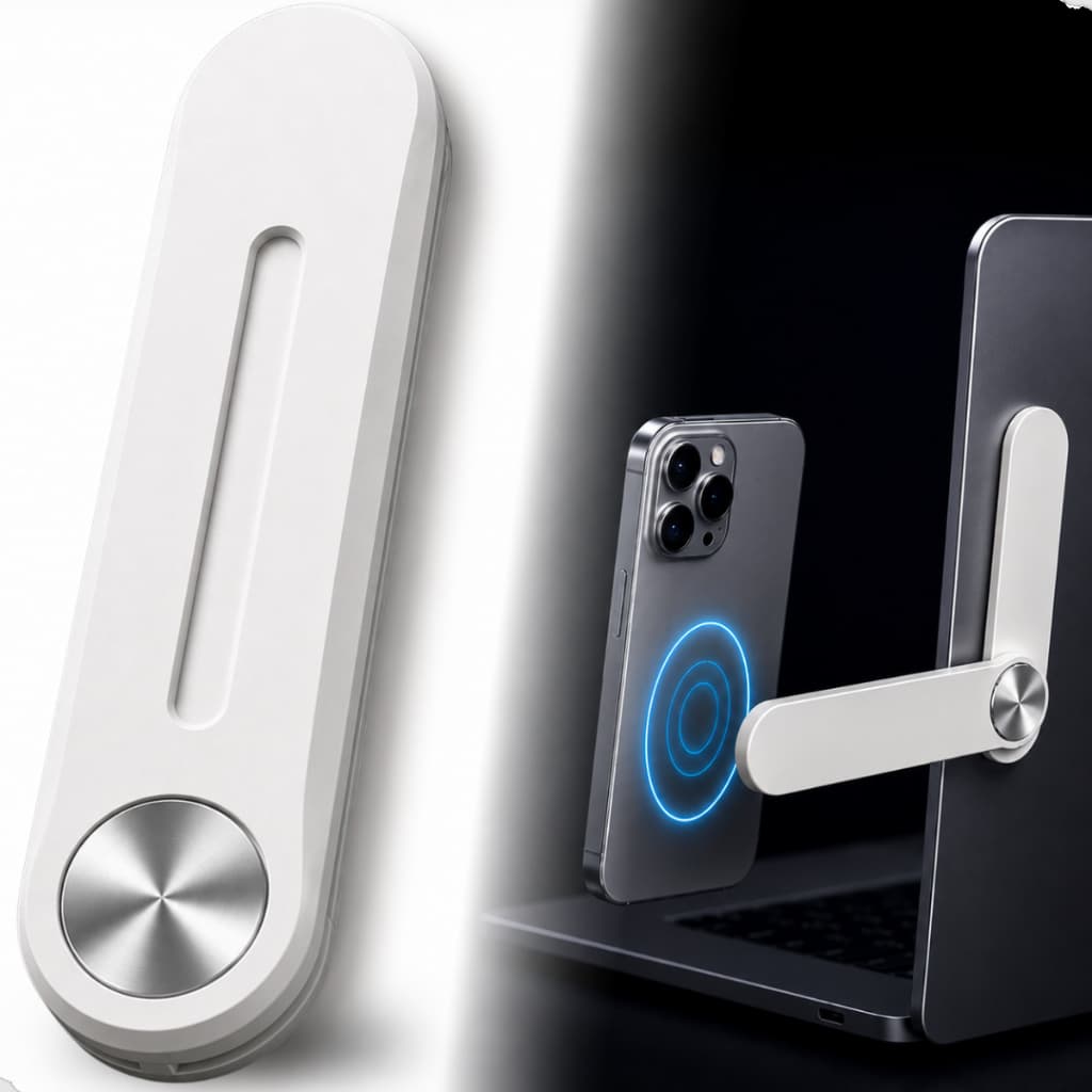 Suporte Para Celular Magnetico Para Notebook E Monitor Home Office