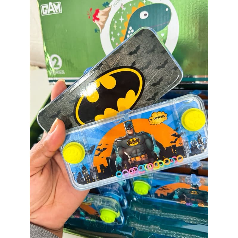 Aquaplay batman Personalizado Jogo De Argolas | Lembrancinha Festa Infantil | Fazemos Todos Os Temas
