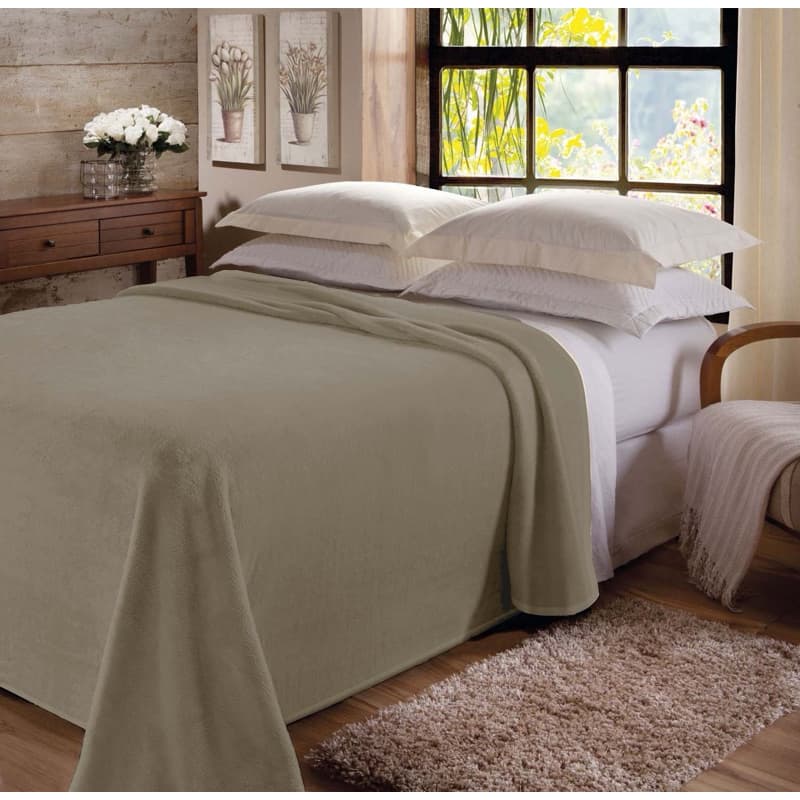 Manta Casal Cobertor Outlet Lisa Várias Cores Jolitex Ternille 1,80X2,00m