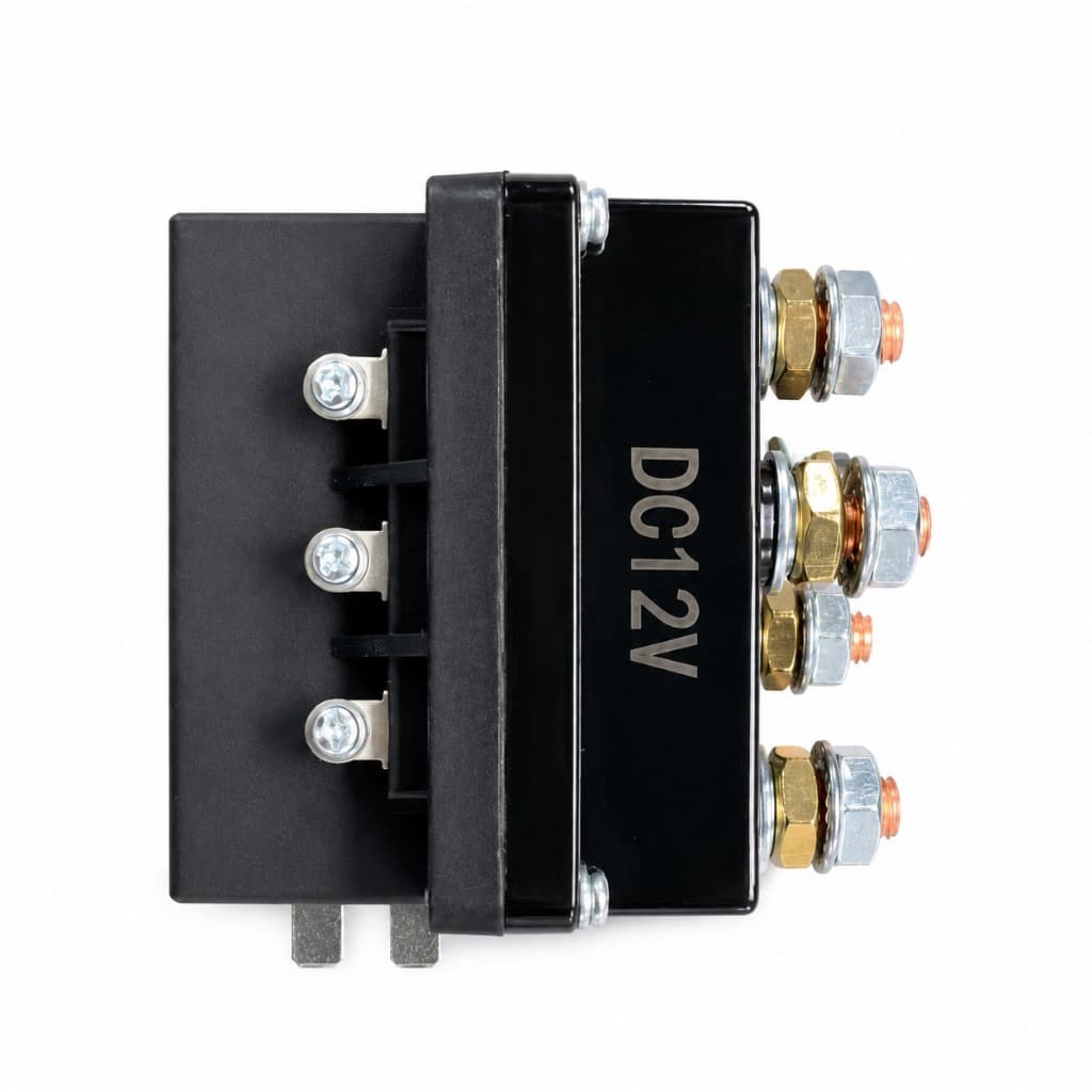 Relé Solenoide 12v Para Guincho Elétrico