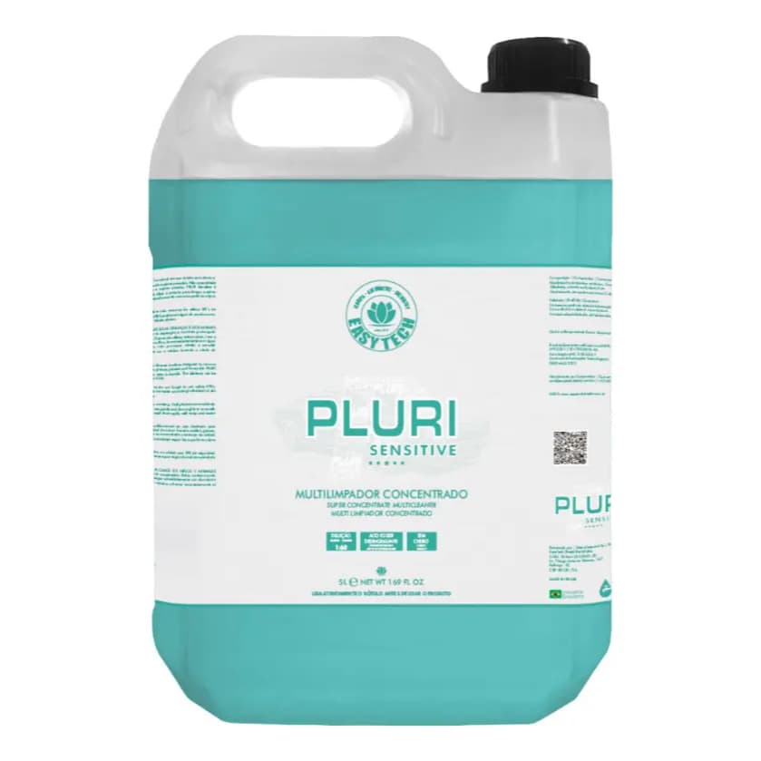 Pluri Sensitive Sem Cheiro Limpeza Banco 5 Litros Easytech