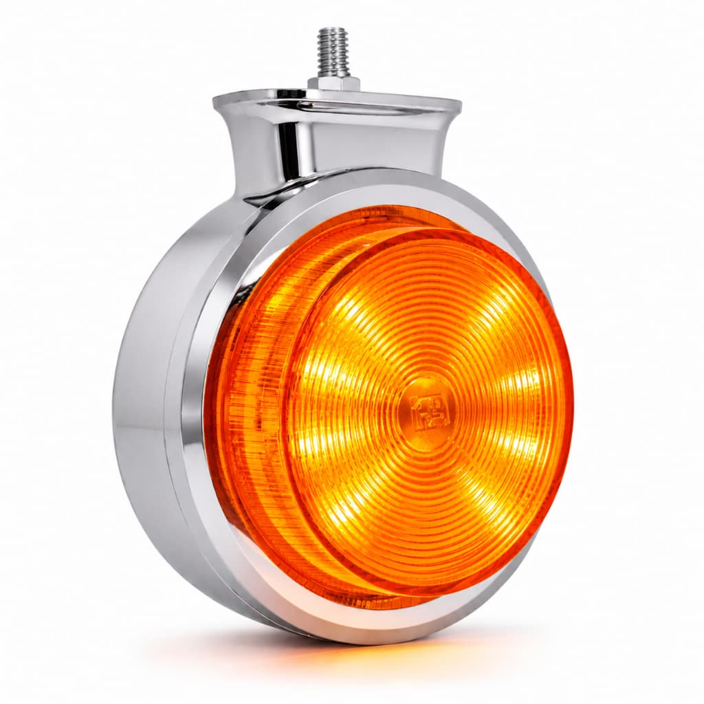 Lanterna Sinaleira Com Led Maria Foguinho Bojuda Caminhão bivolt 12v 24v