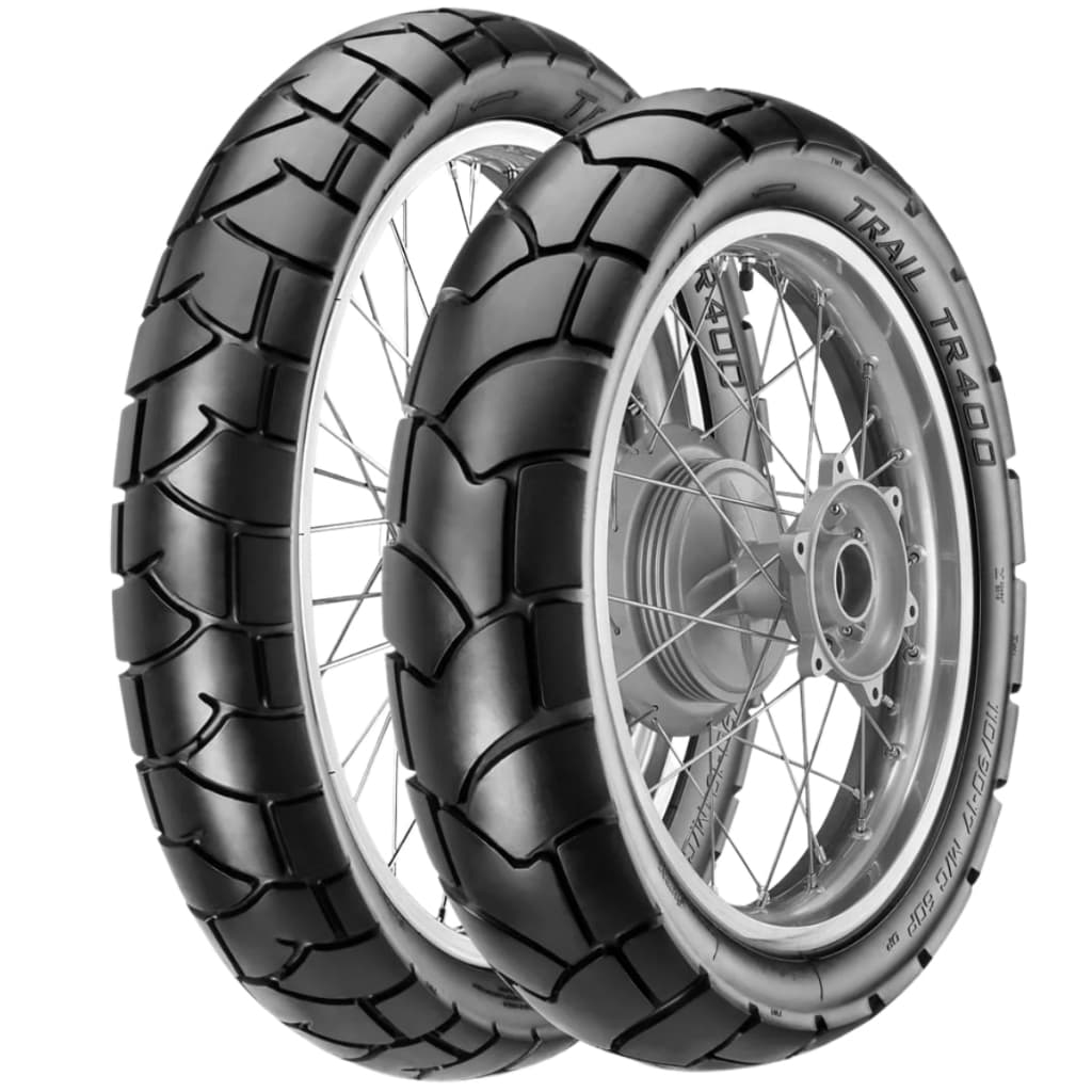 PAR PNEU 90/90-21 TR400 54S + 120/80-18 TR400 62S VIPAL USO COM CAMARA Xre 300 Falcon 400 Xtz 250 Lander