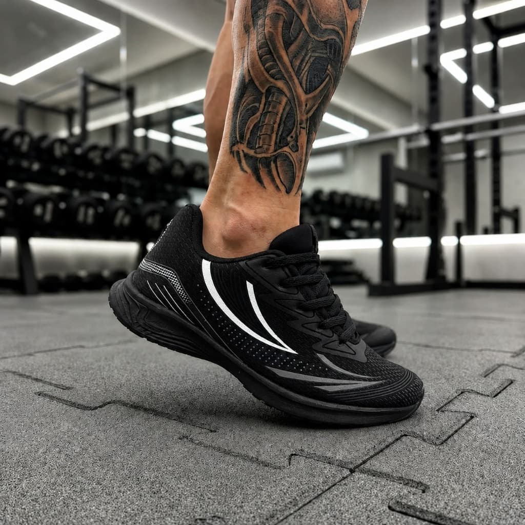 Tênis Unissex AMX Running Fitness Academia Treino Caminhada Anti Impacto Confortável